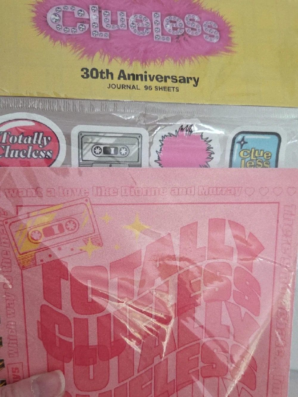 Clueless 30th Anniversary Pink Spiral Journal NIP - Picture 4 of 4